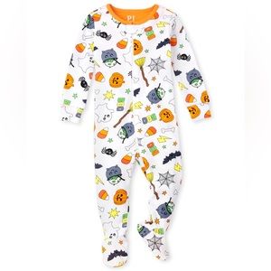 WornTwice! The Children’s Place Unisex Halloween Snug Fit Cotton Pajamas